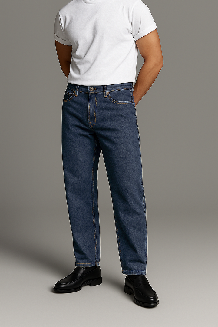 IVAR® Dark Blue Relaxed Fit Denim