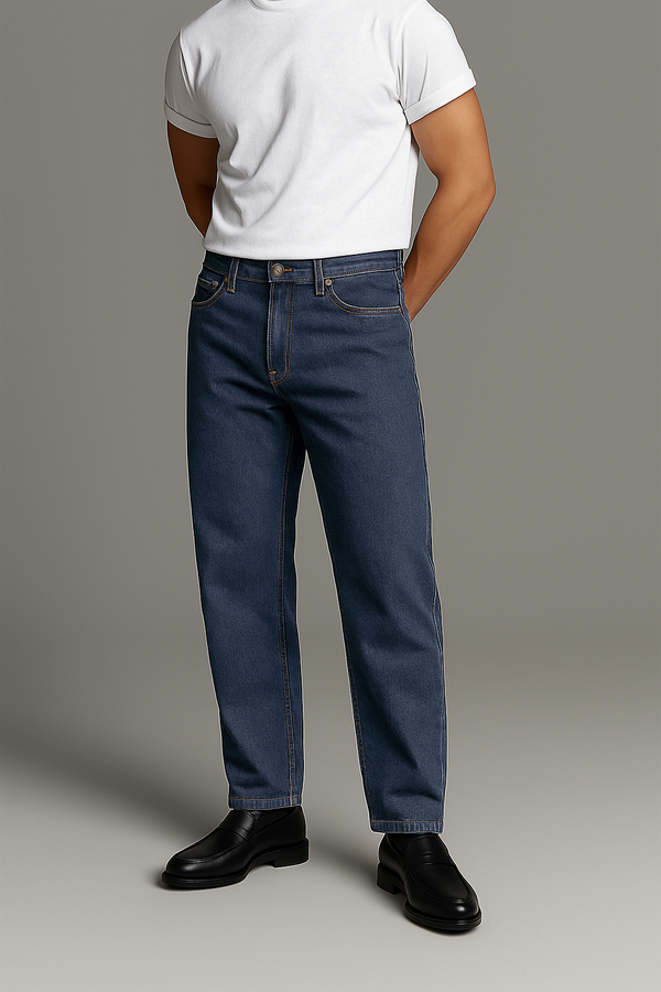 IVAR® Dark Blue Relaxed Fit Denim