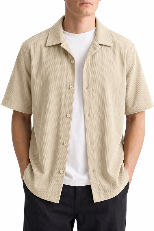 IVAR® Khaki Ribbed Shirt