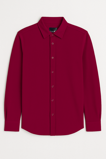 IVAR® Rust red Pique shirt
