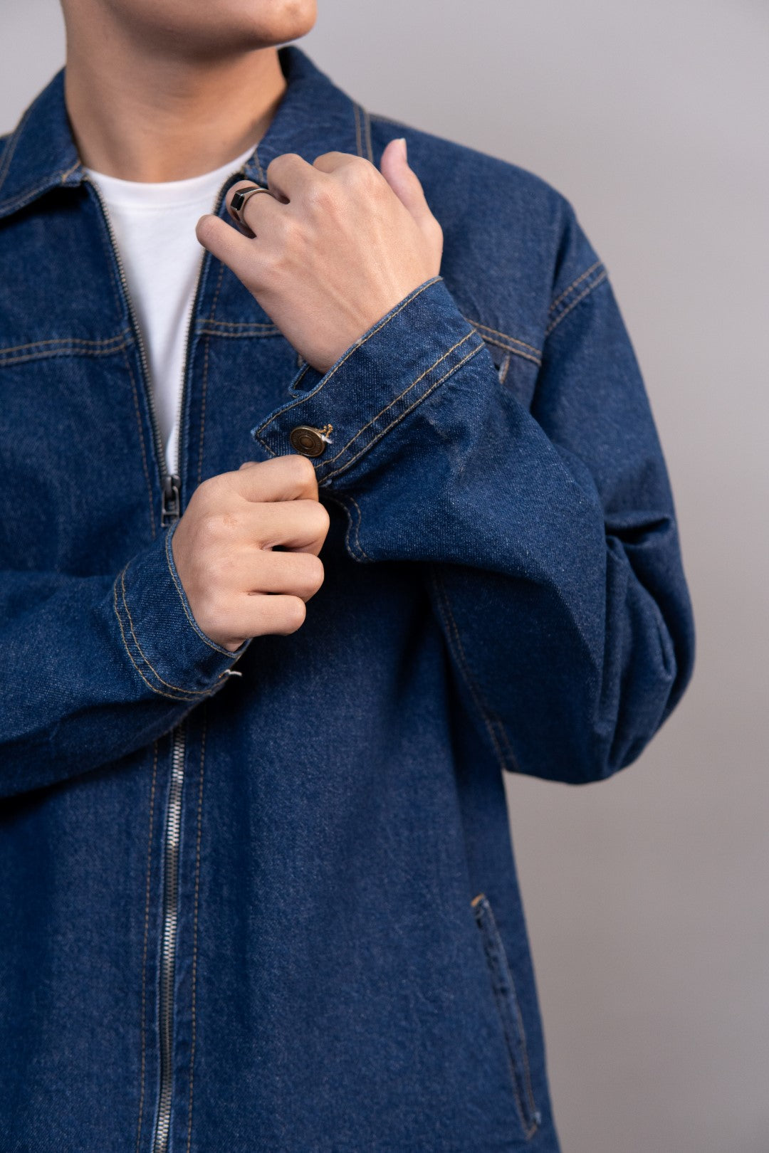 IVAR® Oversized Denim Zipper