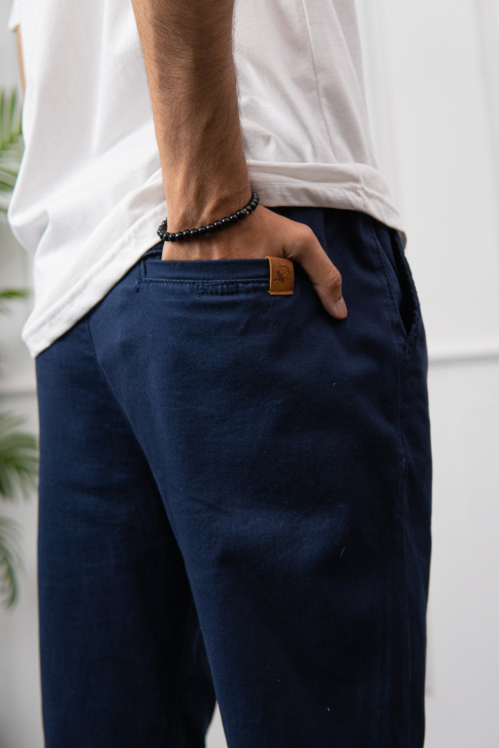 IVAR® Navy Enzyme Wash Chino