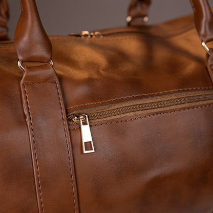 IVAR® Brown Vintage Duffle Bag