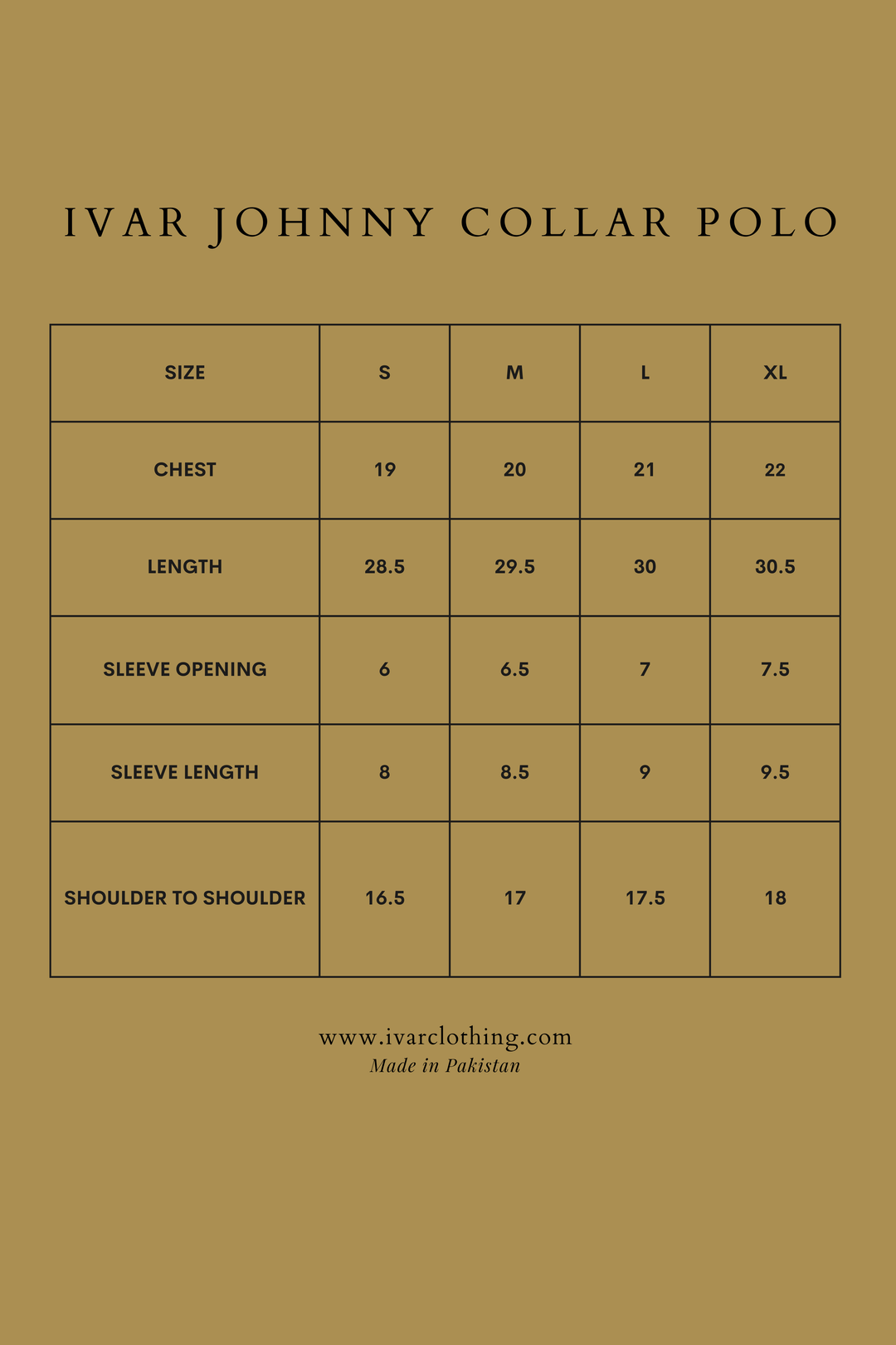 IVAR® Azure Johnny Collar Polo