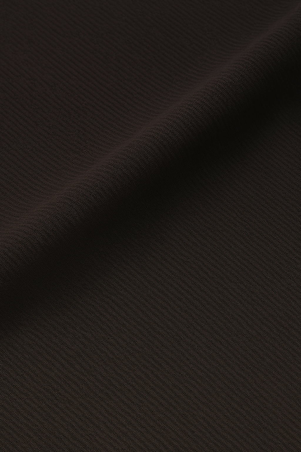 IVAR® Chocolate Brown Ribbed Shirt