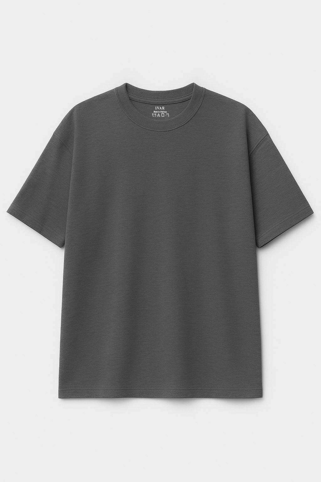 IVAR® Slate Grey Oversized Tshirt