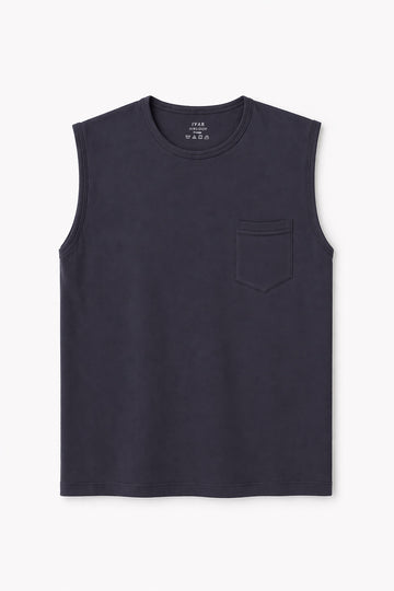 IVAR® Airloop Steel Grey Sleeve Less Tshirt