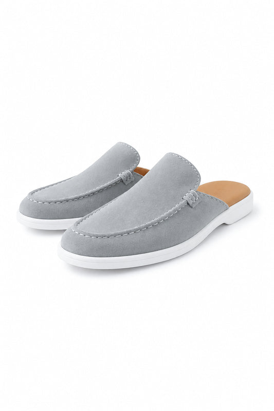 IVAR® Grey Slide Loafers
