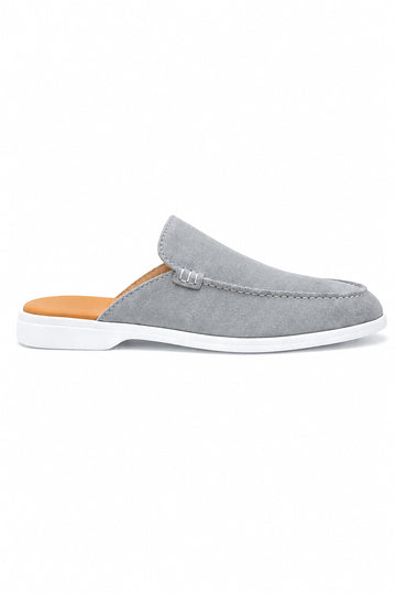 IVAR® Grey Slide Loafers