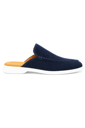 IVAR® Navy Slide Loafers