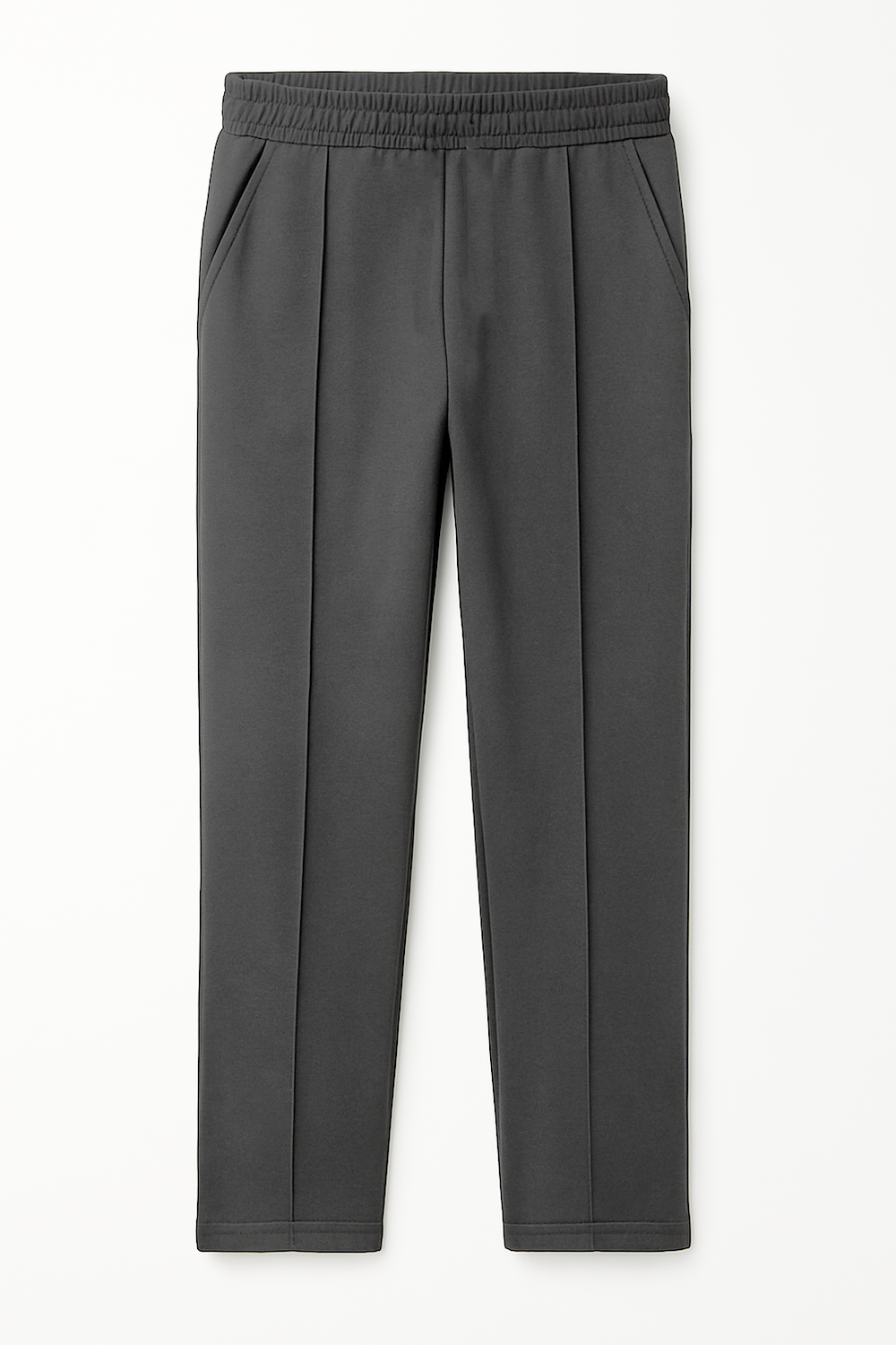 IVAR® Smoky Grey Fleece Pleated Pants