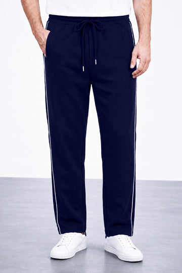 IVAR® Navy Stapered Track Pants