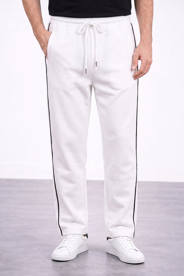 IVAR® Off white Stapered Track Pants