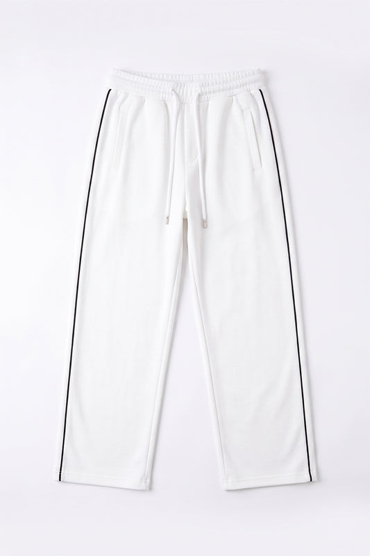 IVAR® Off white Stapered Track Pants