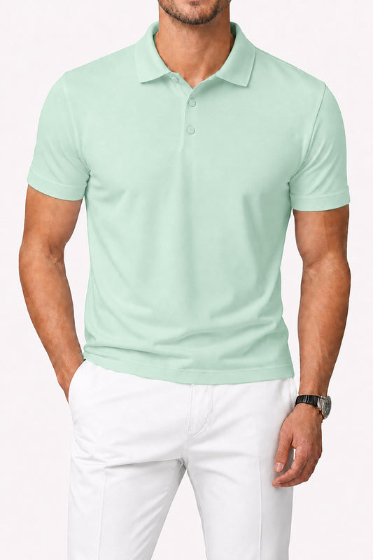 IVAR Mint Stitchless Polo