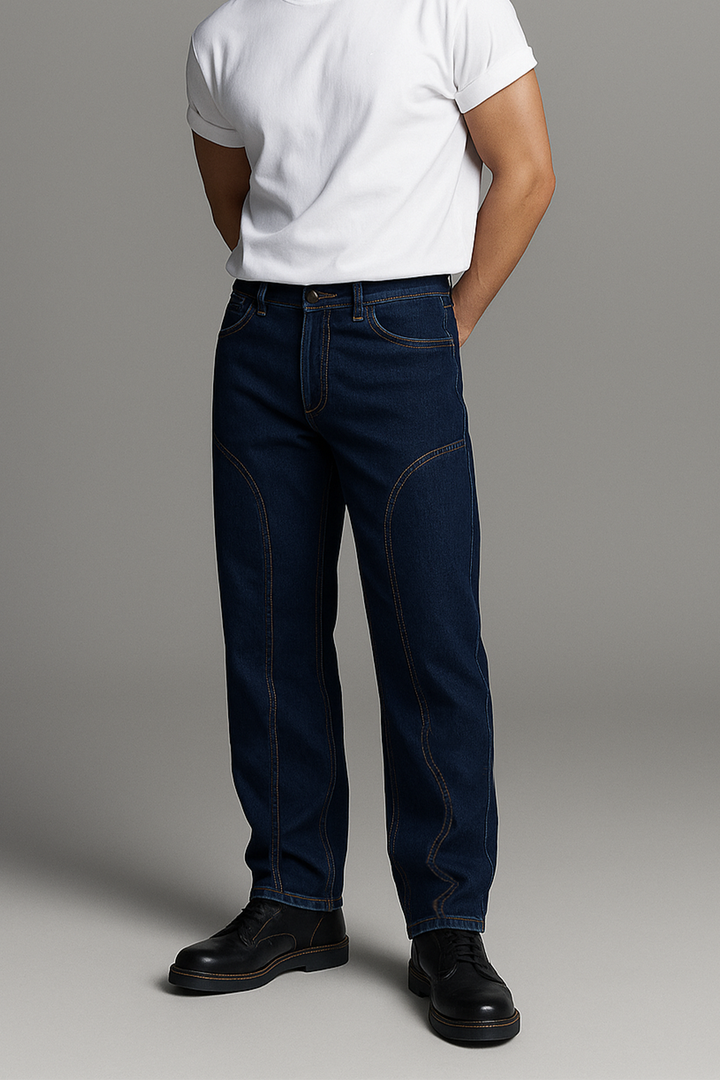 IVAR® Straight Fit Dark Blue Workshop Denim