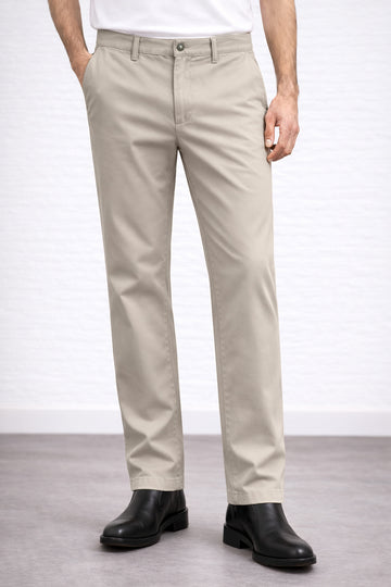 IVAR® Beige Tailored Chino Pant