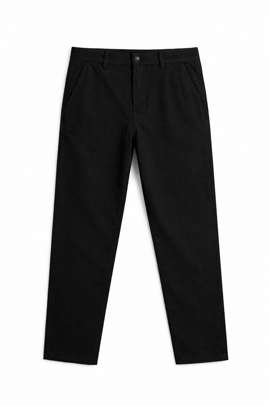 IVAR® Black Tailored Chino Pant