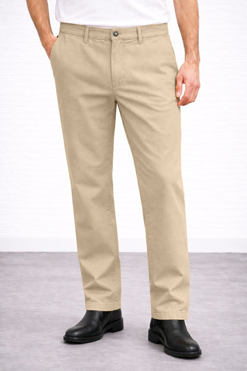 IVAR® Khaki Tailored Chino Pant