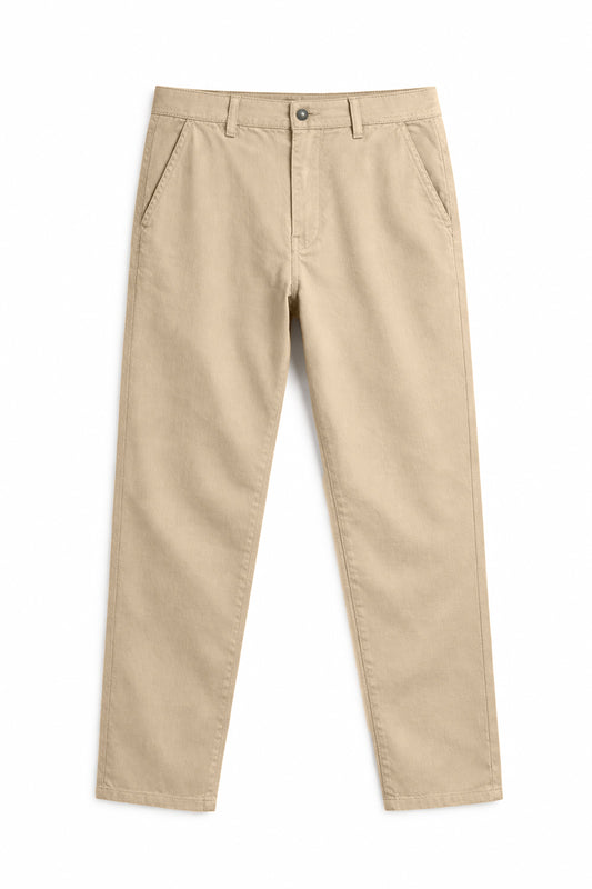 IVAR® Khaki Tailored Chino Pant