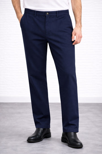 IVAR® Navy Tailored Chino Pant