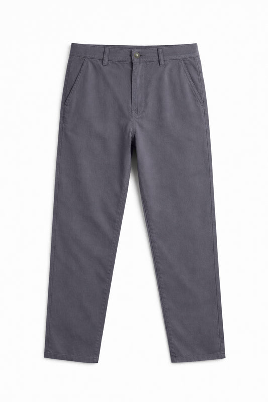 IVAR® Slate Grey Tailored Chino Pant