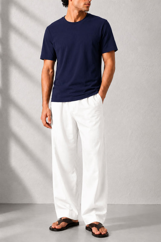 IVAR Tapered Fit Navy Tshirt