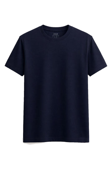 IVAR® Tapered Fit Navy Tshirt