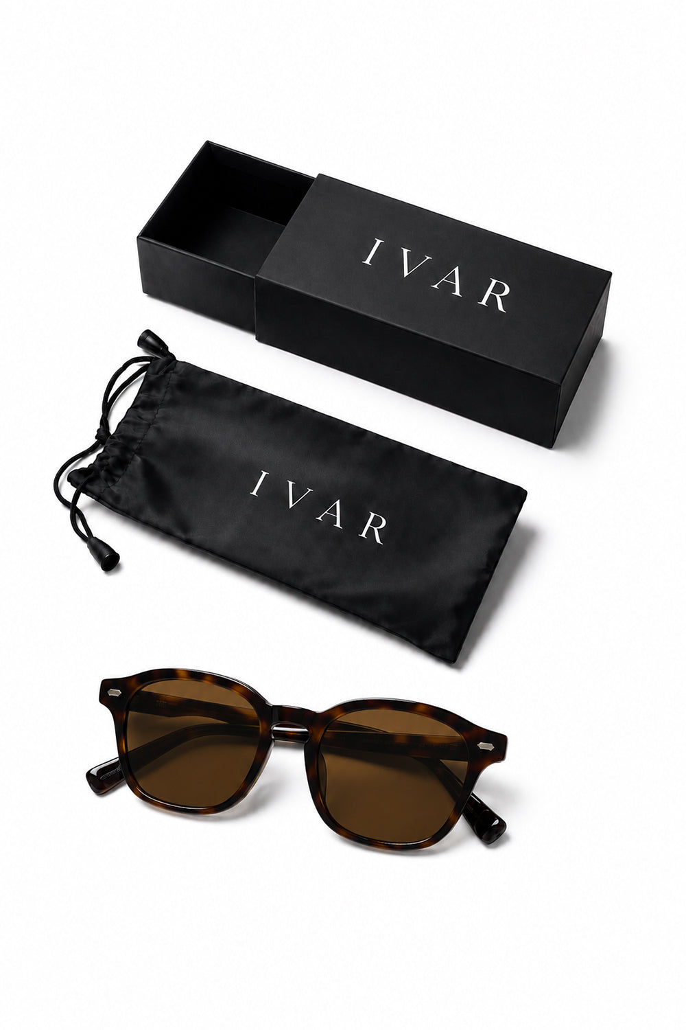 Ivar Tobacco Glasses - Case and Packaging - IVAR Clothing