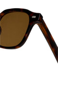 Ivar Tobacco Glasses - Close-Up Lens Detail - IVAR Clothing