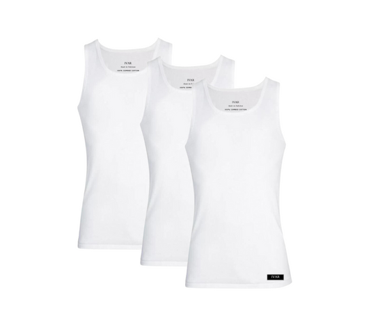 Pack of 3 Jersey Vest (Save 12% on this Pack)
