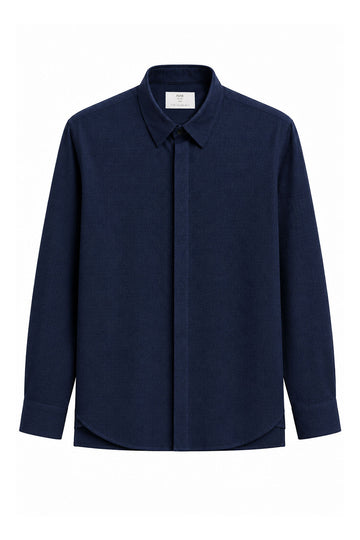 IVAR® Navy Veil Buttondown Shirt
