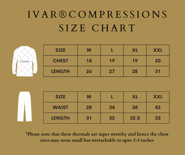 IVAR® Ribbed Compression Bottom Black