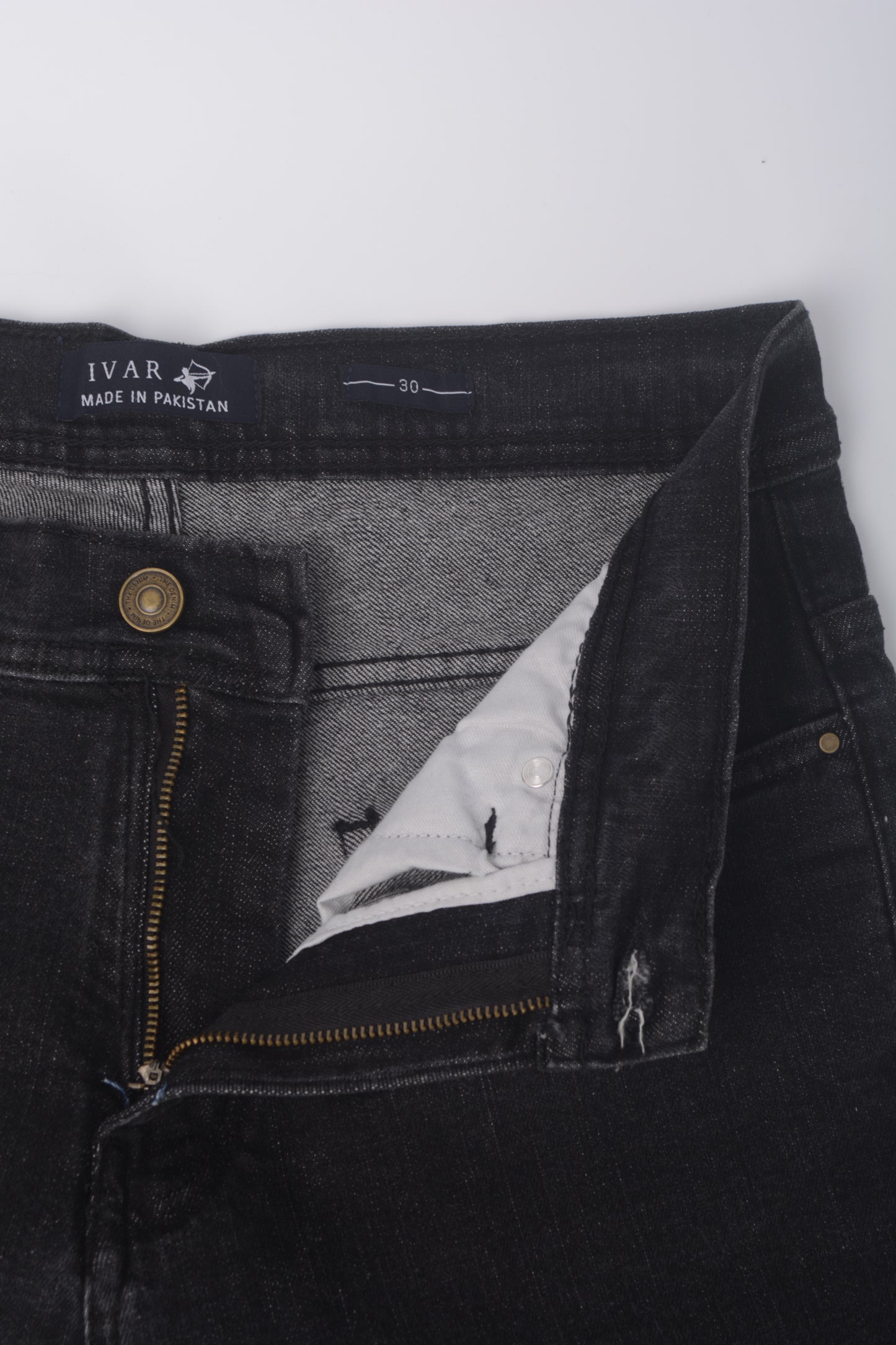 IVAR® Black Denim Jeans – ivarclothing