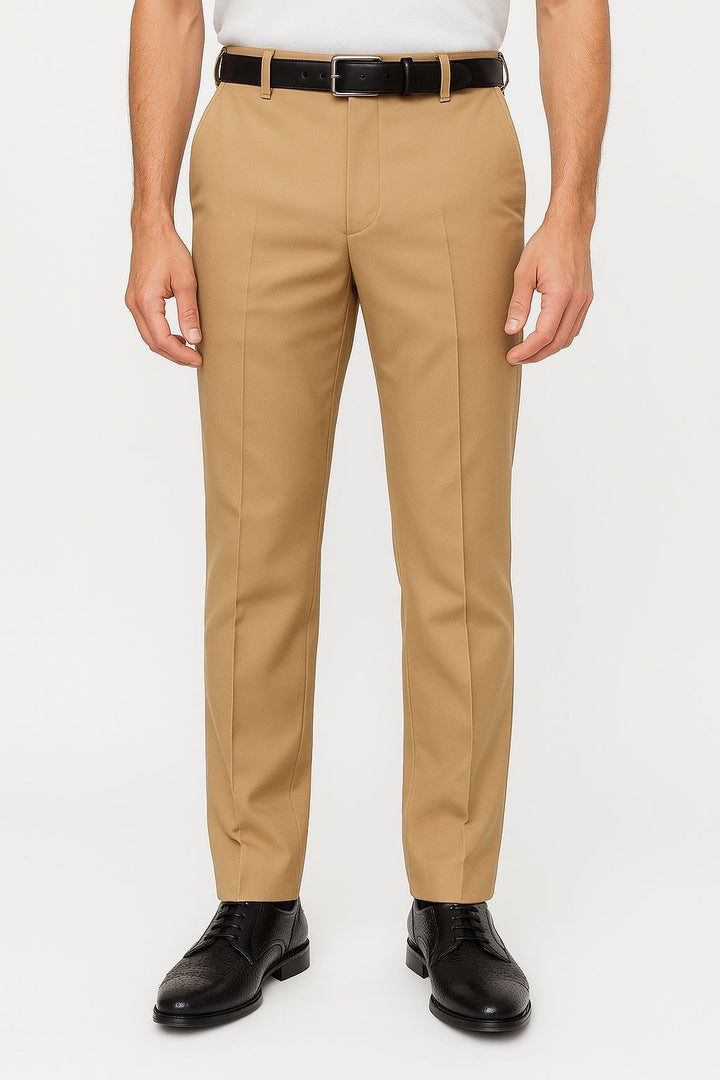 IVAR® Relaxed Fit Dark Camel Adjustable Pants