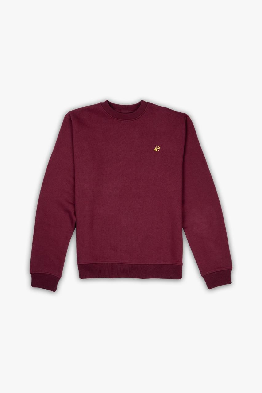 Maroon sweatshirt - Premium Cotton Fleece