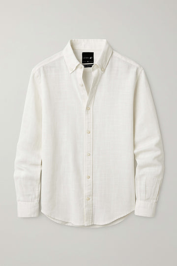 IVAR® White Linen Shirt