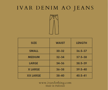 Make your own Pack of 3 IVAR® AO Denim Joggers (Save 12% on this pack)