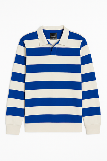 IVAR® Azure Full Sleeve Rugby Polo
