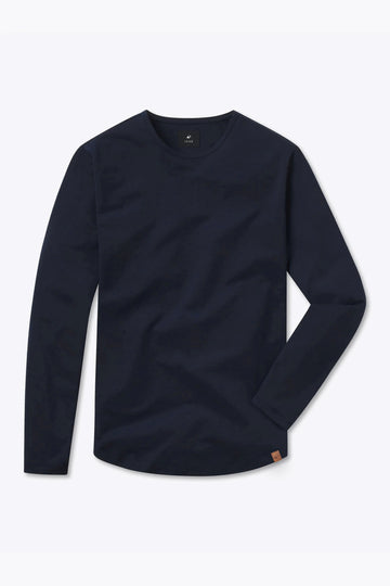 IVAR® Full Sleeve Luxeknit Navy T shirt