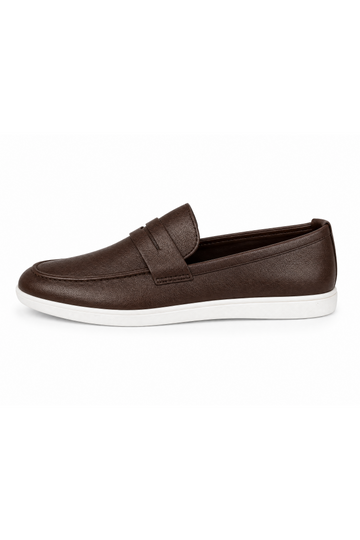 IVAR® Brown Urban Penny Loafers