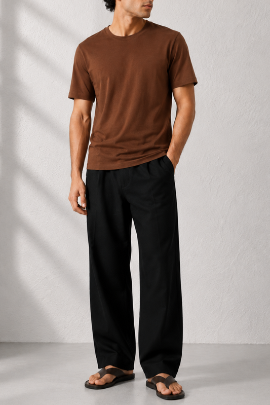 IVAR® Tapered Fit Cambridge Brown Tshirt