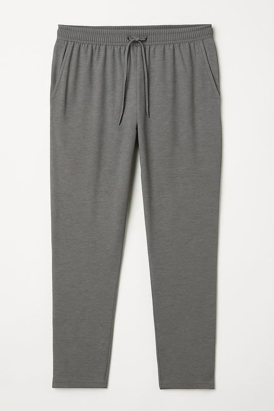Dusty Grey Knitted Pajama (100% Combed Cotton)
