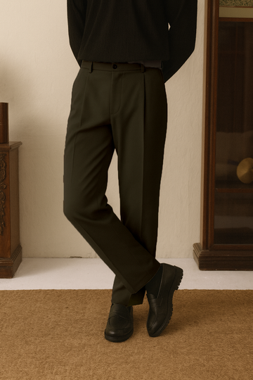 IVAR® Espresso Dusk Adjustable Pleated Pants
