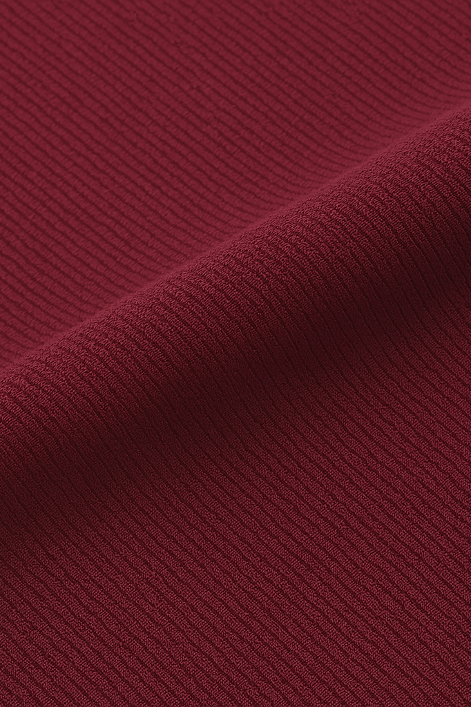 IVAR® Burgundy Ribbed Shirt