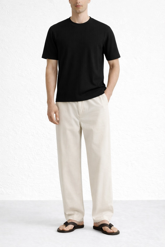 IVAR® Black Drop Needle Tshirt