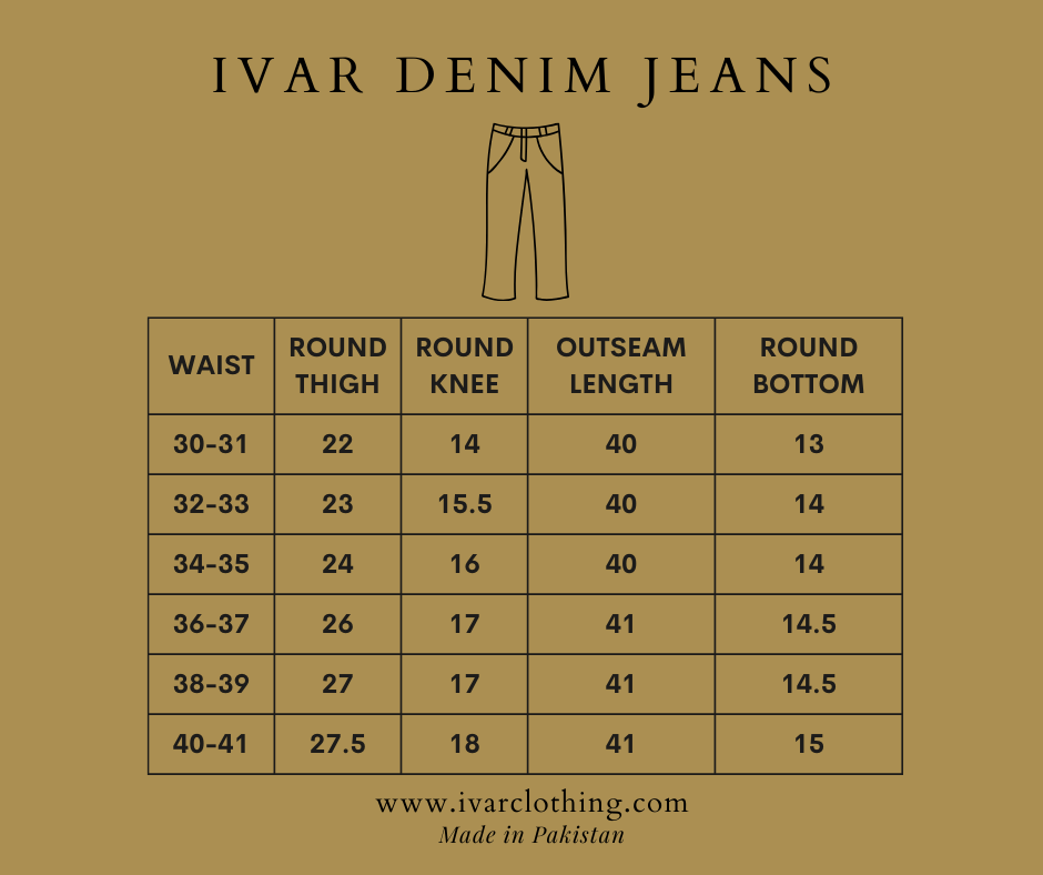 Make your own Pack of 2 IVAR® Denim Jeans (Save 10% on Packs)