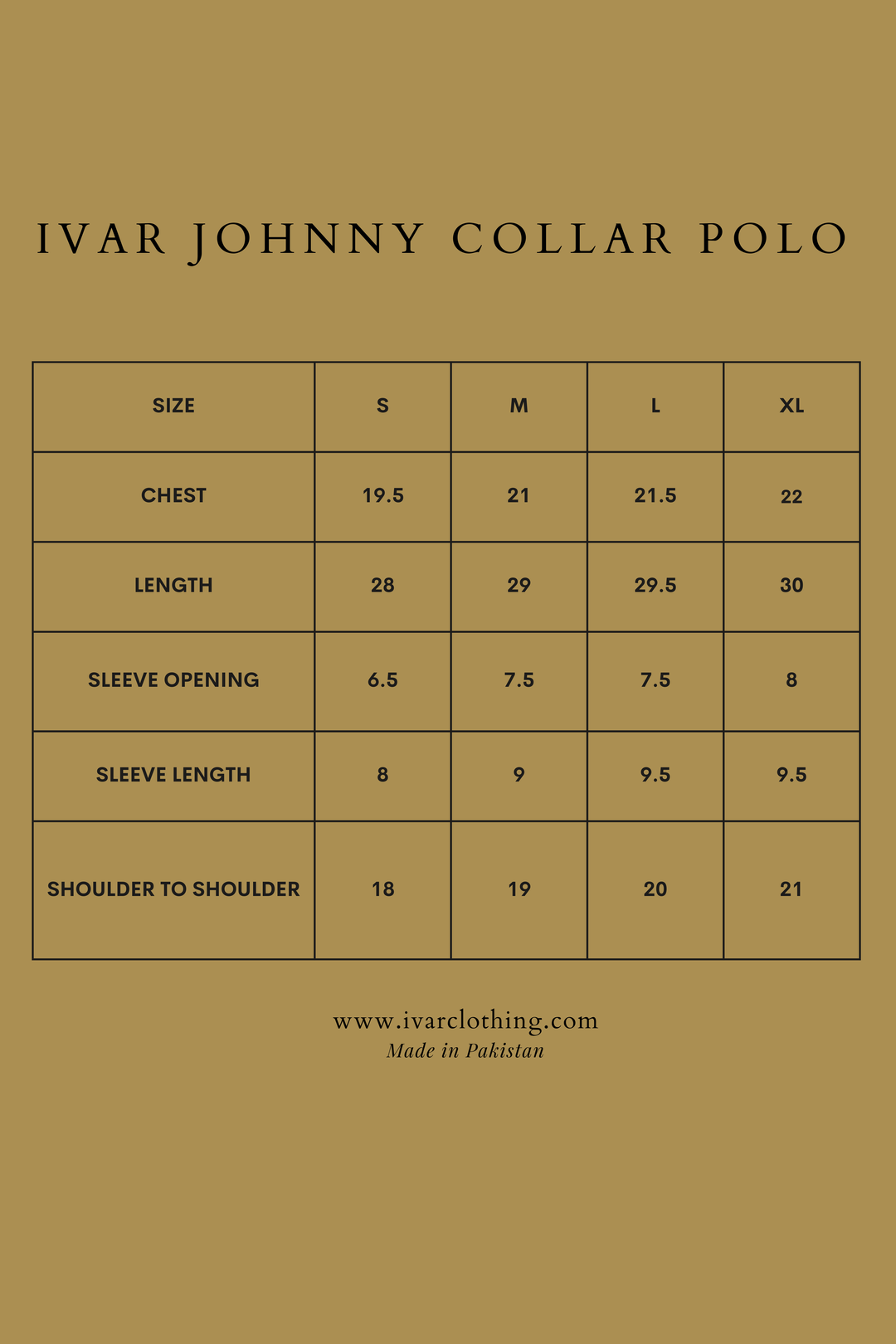 IVAR® White Johnny Collar Polo