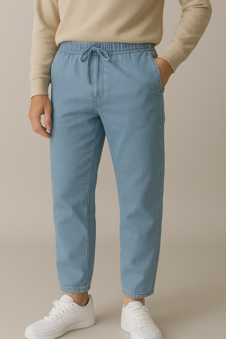 IVAR® AO Light Blue Denim Joggers