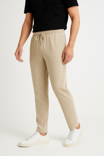 oat meal knitted Pajama (100% Combed Cotton)